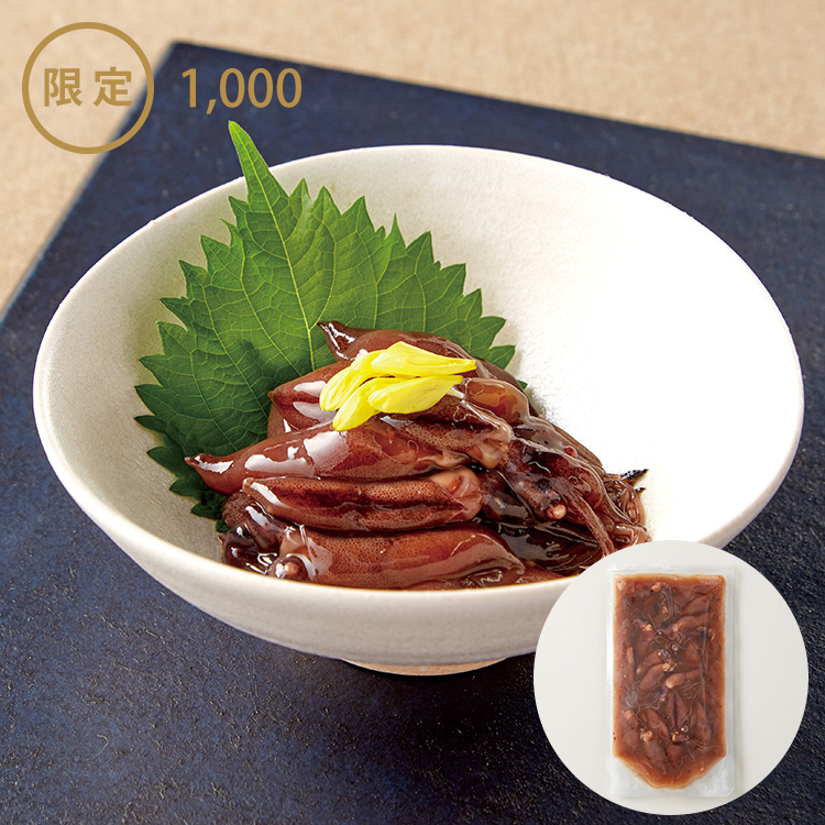 ほたるいかの沖漬け