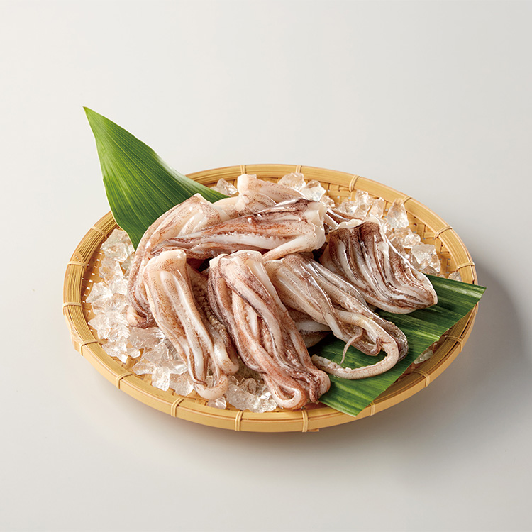 鮮度が決め手！するめいかのげそ