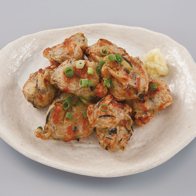 彩りちぎり揚げ