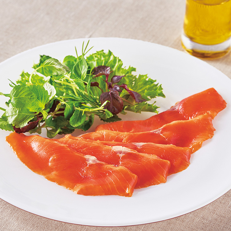 紅鮭スモークスライス（新）