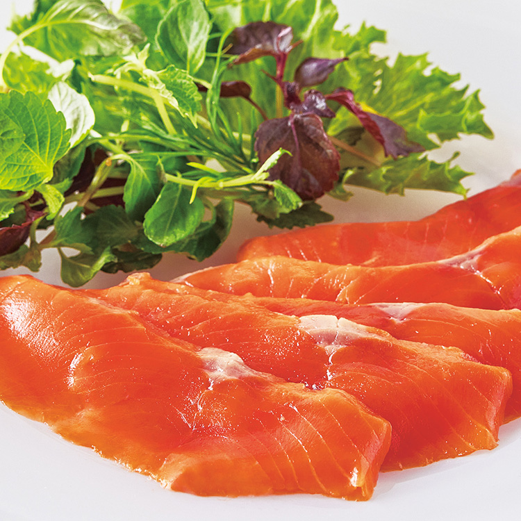 紅鮭スモークスライス（新）