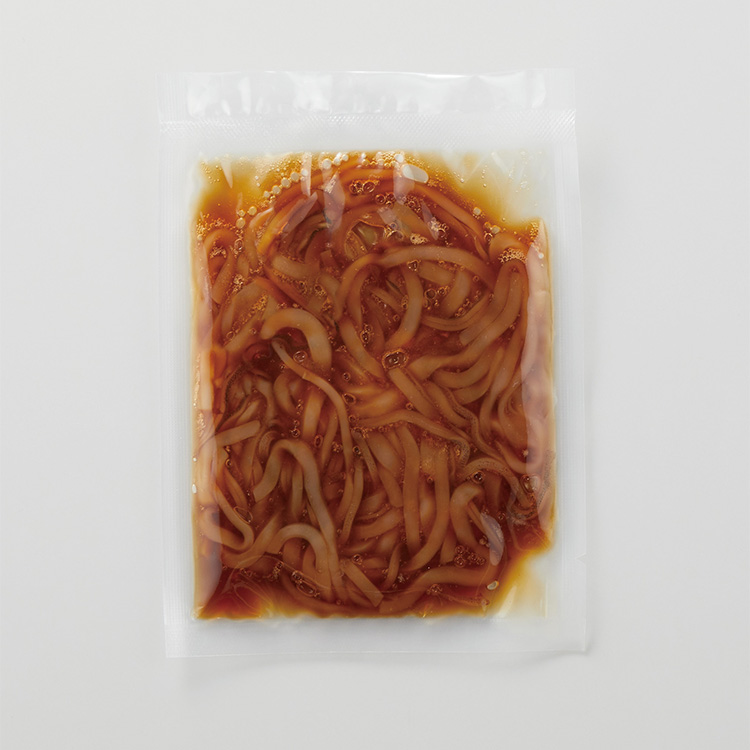 船凍するめいかの醤油漬け