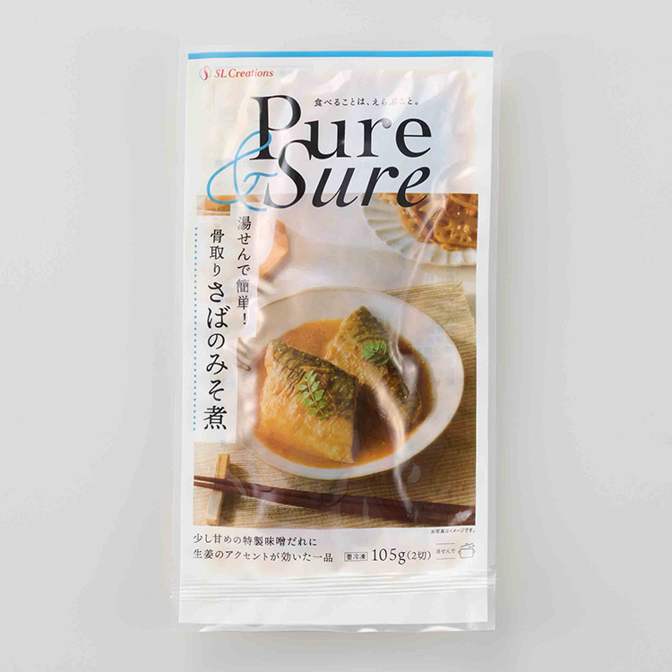 湯せんで簡単！骨取りさばのみそ煮