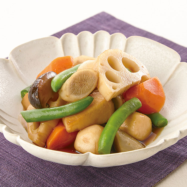 オーガニック煮物用野菜ミックス