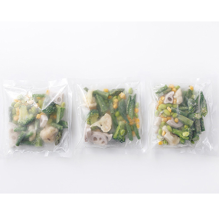 レンジで手軽に！８種類のオーガニック温野菜