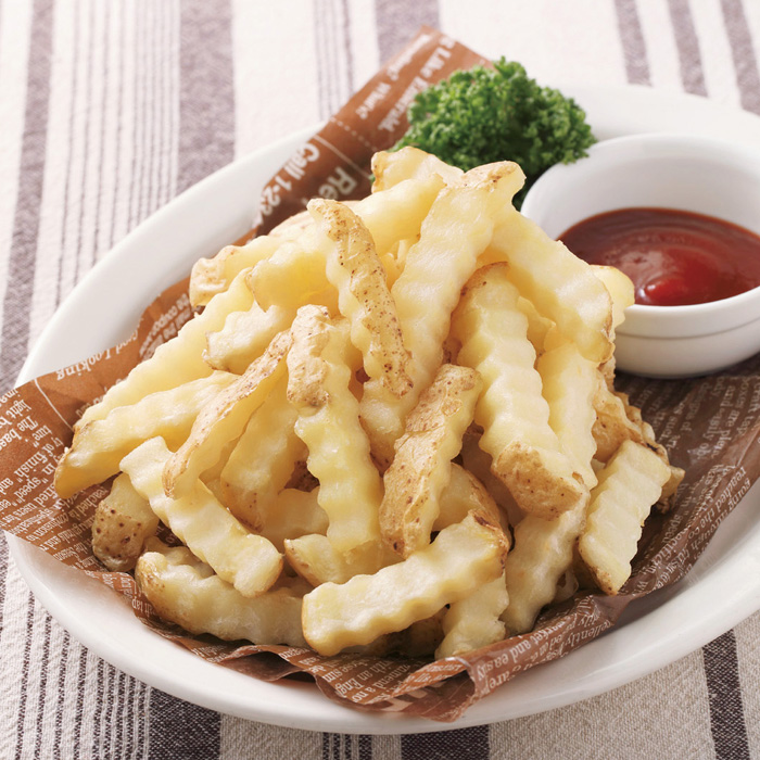 北海道産皮つきフレンチフライポテト
