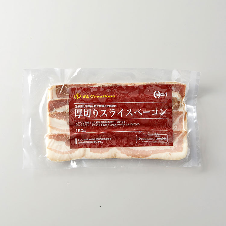 厚切りスライスベーコン
