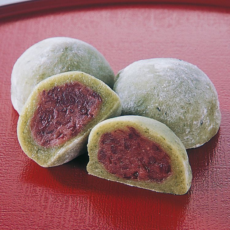 大福もち（草）粒あん