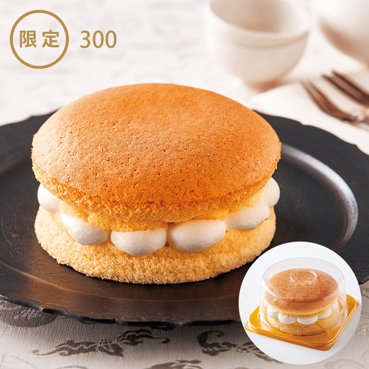 台湾カステラのクリームサンド