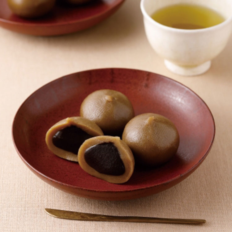 ほうじ茶だんご