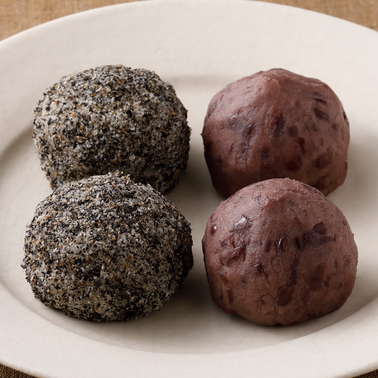 おはぎ（胡麻・粒あん）