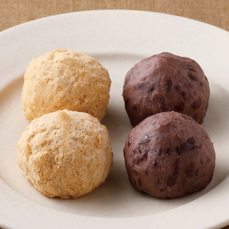 おはぎ（きな粉・粒あん）