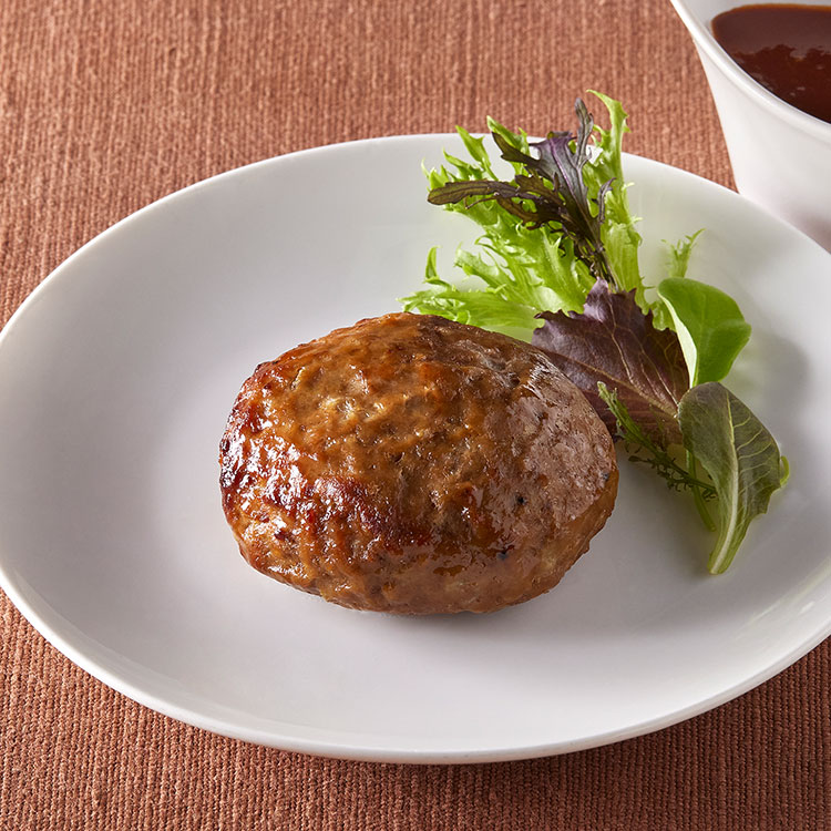 ４Ｘビーフのハンバーグ～デミグラスソースを添えて～