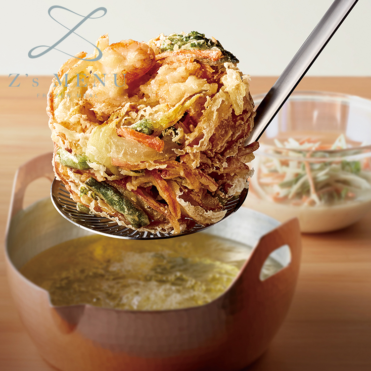 芝海老の野菜かき揚げ