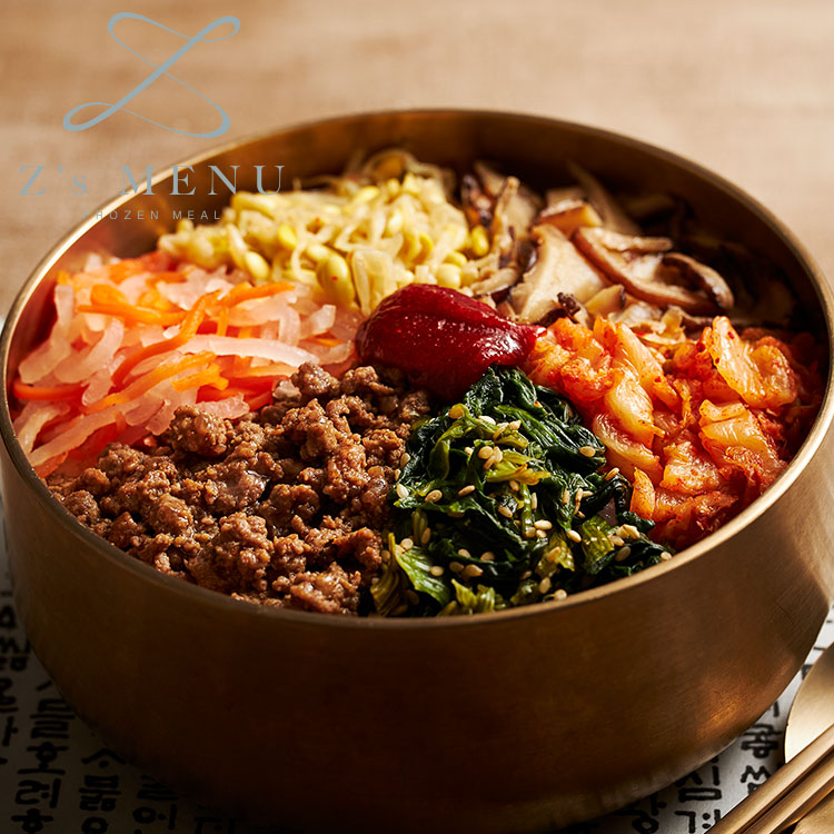 焼肉屋さんの彩りビビンバ