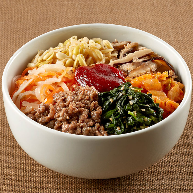 焼肉屋さんの彩りビビンバ