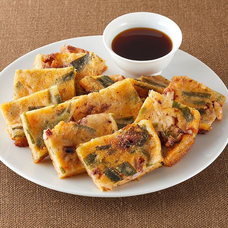 釜山で食べた海鮮ニラチヂミ