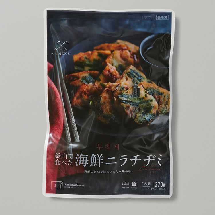 釜山で食べた海鮮ニラチヂミ