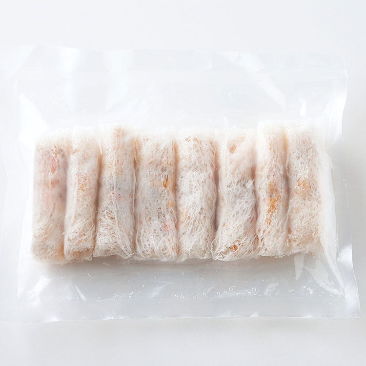 海老のベトナム風ミニ春巻（ネットライスペーパー）