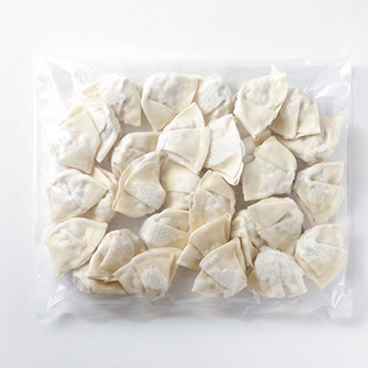 つるっとした水餃子