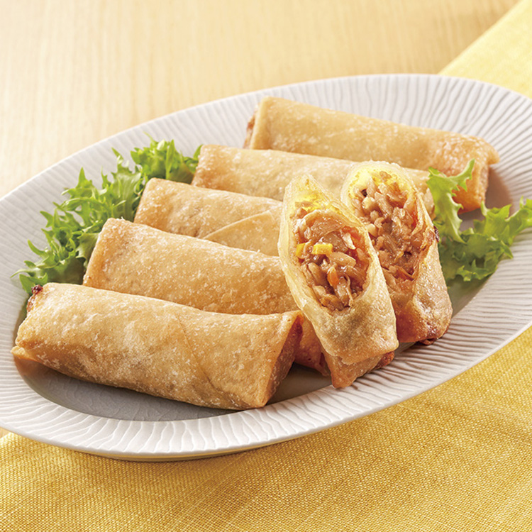 鶏とごぼうのミニ春巻