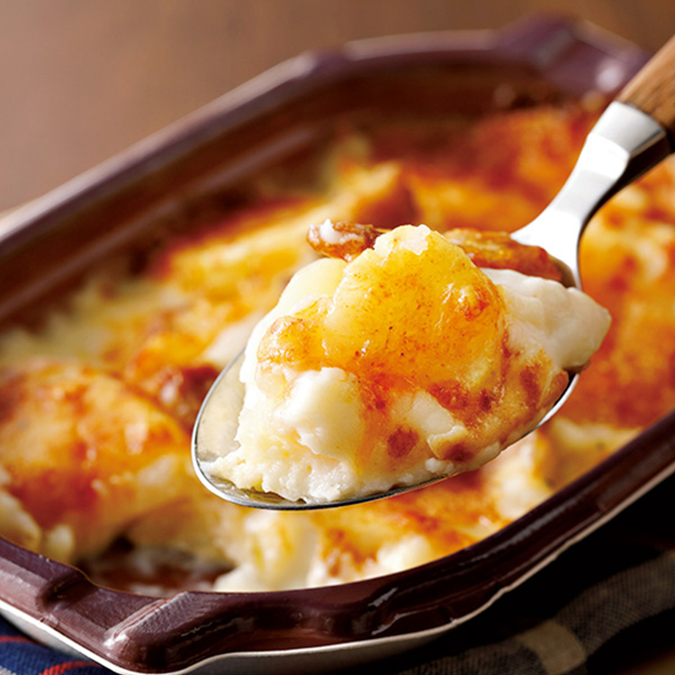 レンジでポテトグラタン