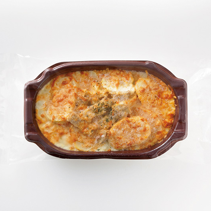 レンジでポテトグラタン