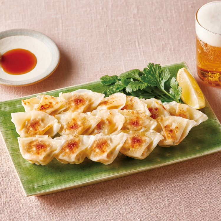 山わさび入りおつまみ餃子（名古屋コーチン使用）