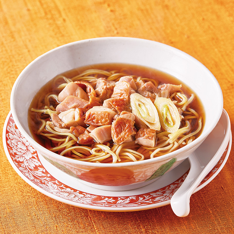 台湾の鶏肉麺（チーロー麺）