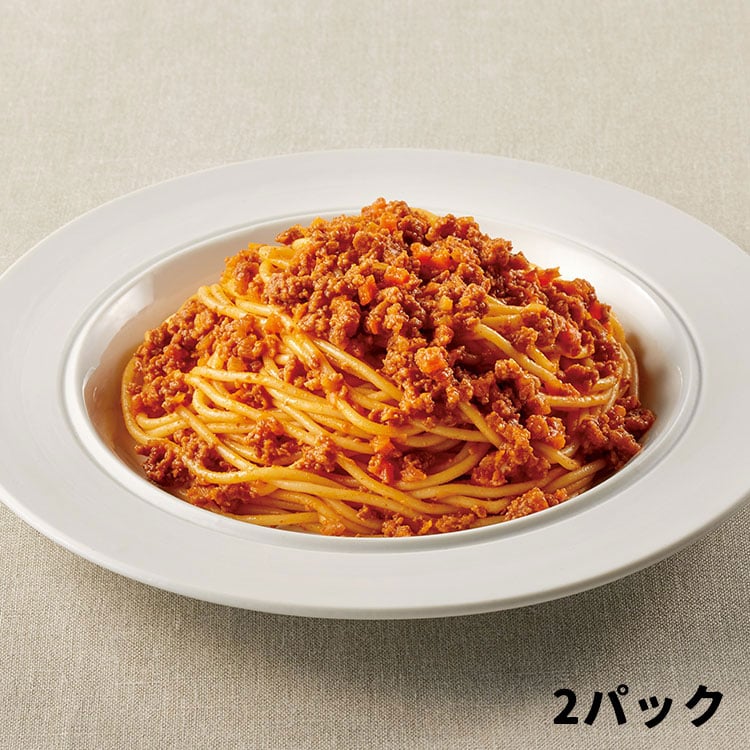 ミートソーススパゲティ（２パック）新