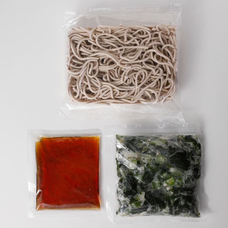 ４種のねばとろ蕎麦
