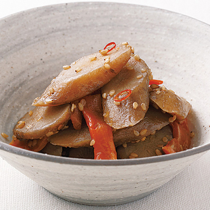 皮つき厚切りごぼうのきんぴら