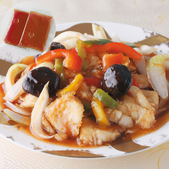 ビバシェフ黒甘酢ソース