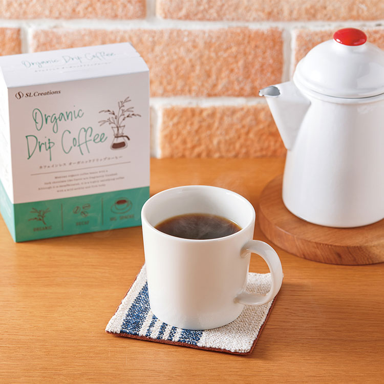 カフェインレス　オーガニックドリップコーヒー