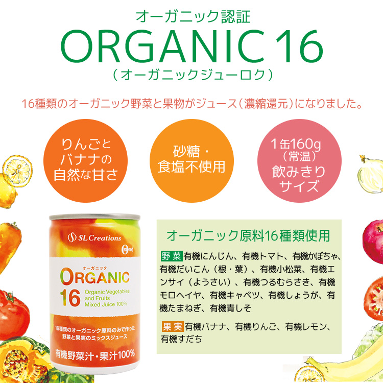 ＯＲＧＡＮＩＣ１６
