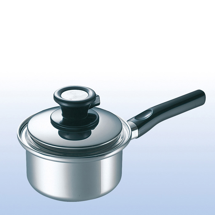 ステンレス鍋１６ｃｍ片手