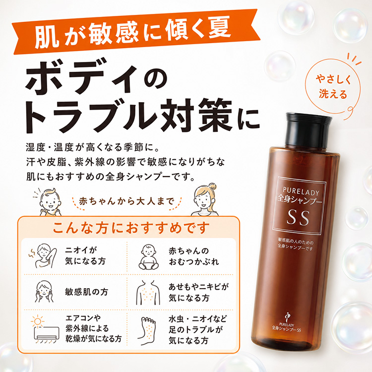 全身シャンプーＳＳ　２本セット