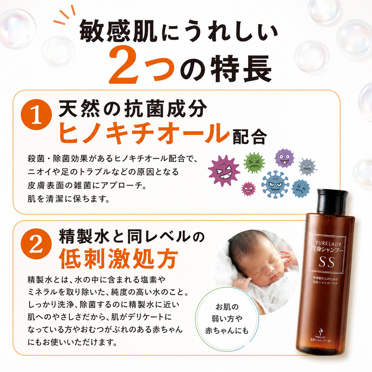 全身シャンプーＳＳ　２本セット