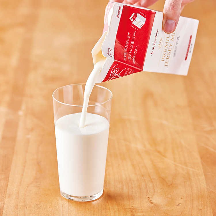 プレミアムジャージー牛乳１２本セット（１回分６本）