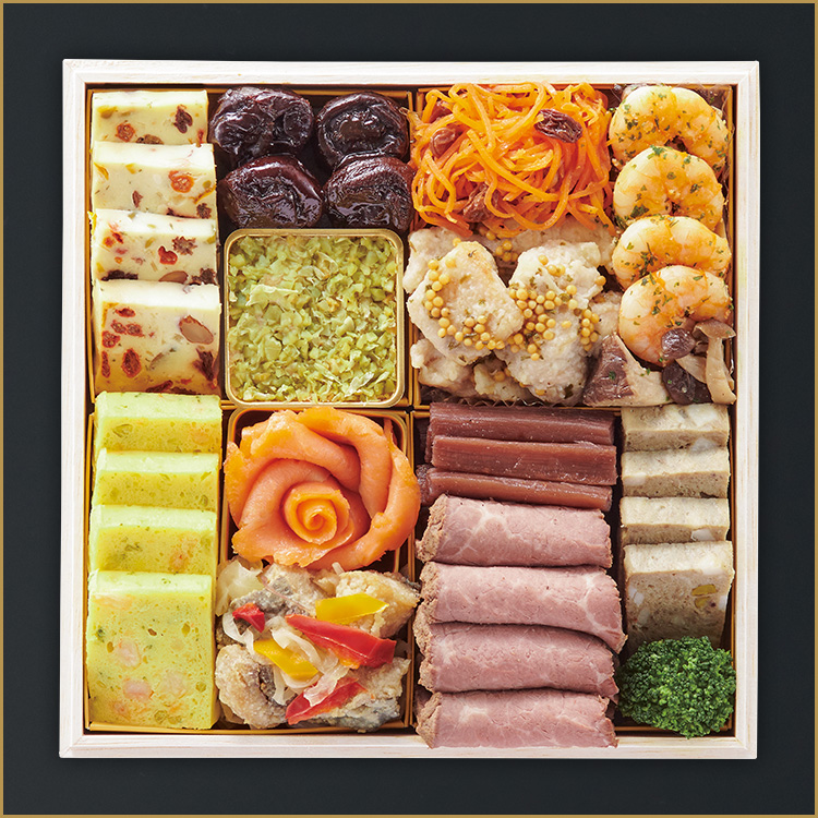 北の雅【和風・洋風二段重】