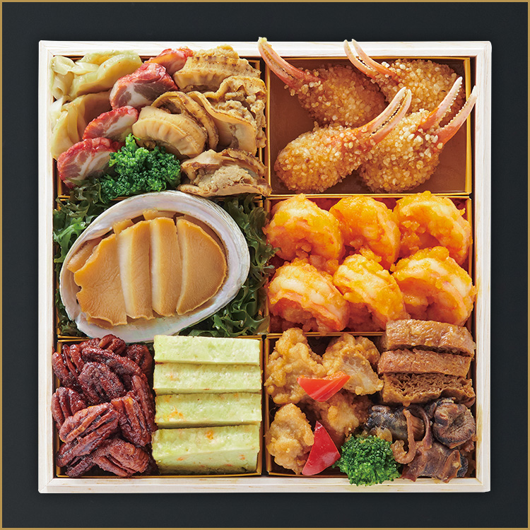 北の雅【洋風・中華二段重】