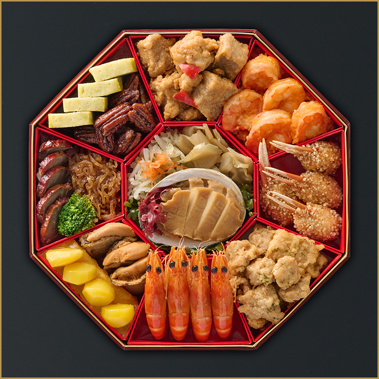中華オードブル【中華八角一段重】