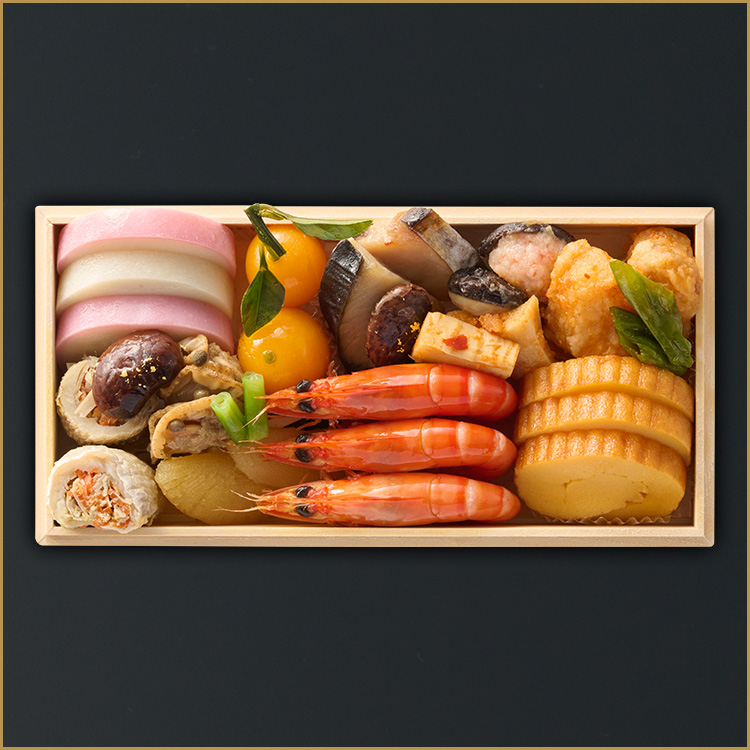 宝祥【和風五箱三段重ね】