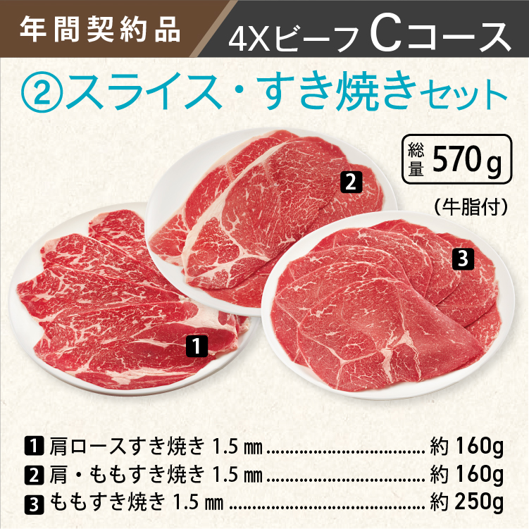 2025年　ビーフCコース