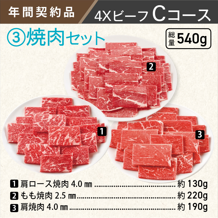 2025年　ビーフCコース