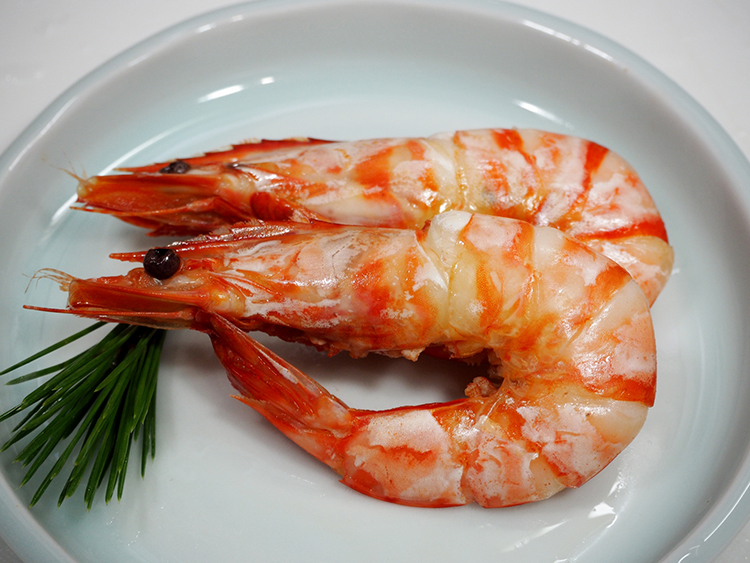 写真:おせち料理 焼き物 海老