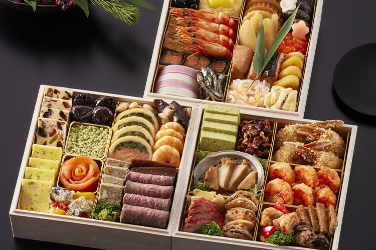 写真:おせち料理