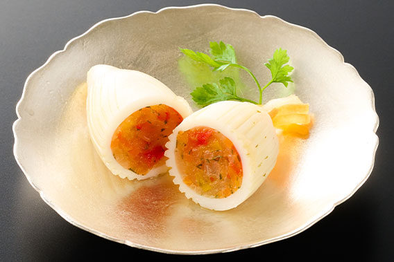 画像：ヤリイカのエスカベッシュ