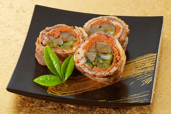 画像：牛旬菜巻