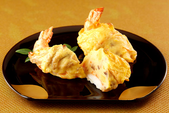 画像：海老黄金煮